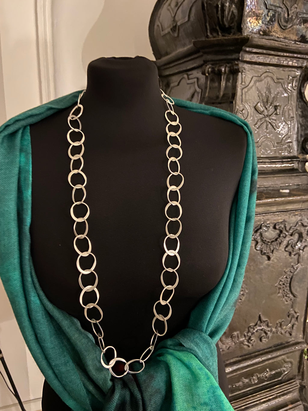 ANTJE LIEBSCHER Halsschmuck | Ösenkette aus Silber