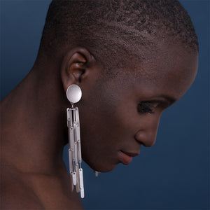 Ohrschmuck CASCADE XL Silber