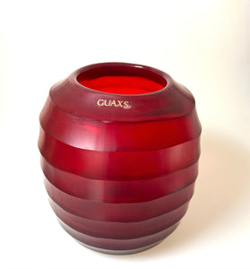 GUAXS 2 Vasen  | BELLY L Glas, mundgeblasen und von Hand geschliffen