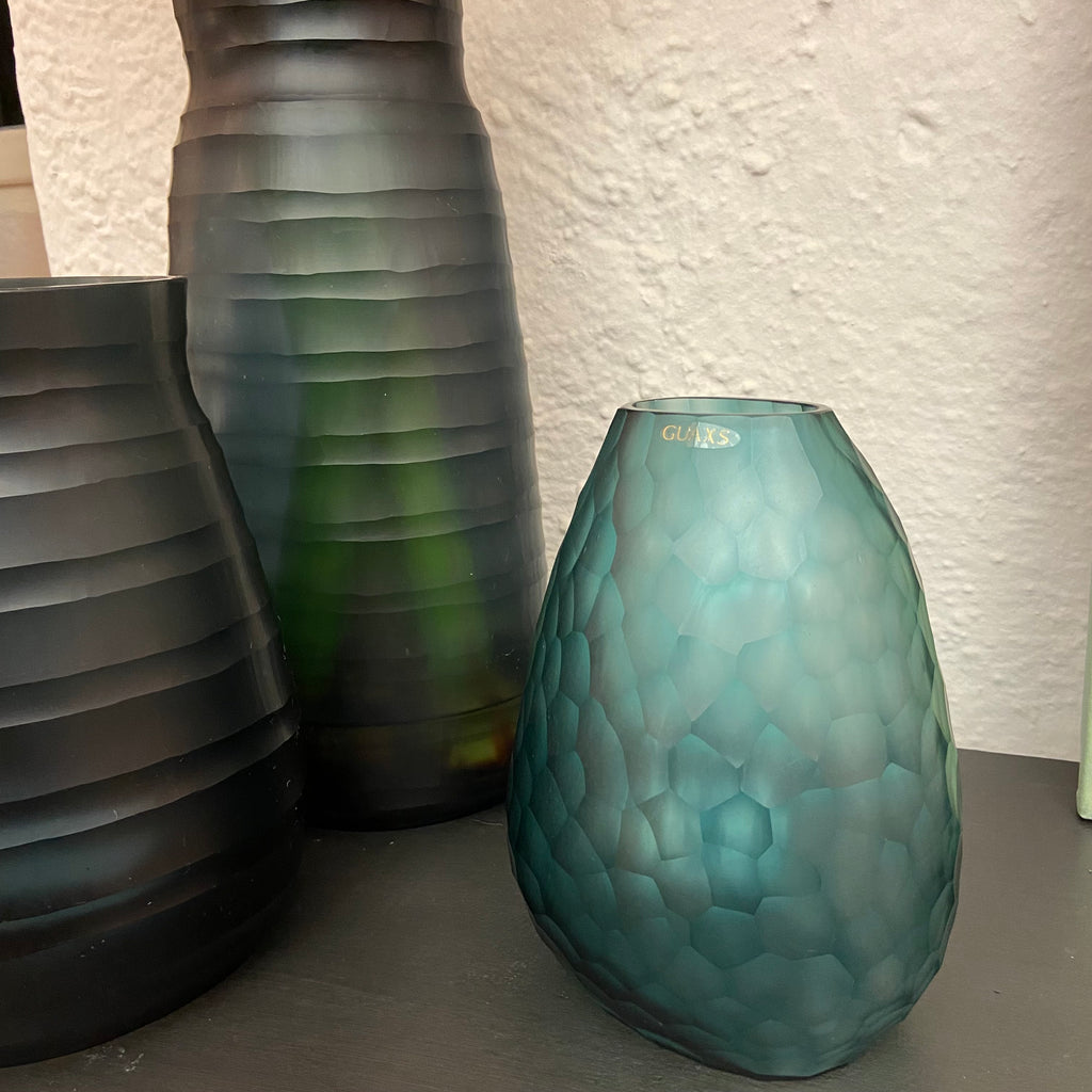 GUAXS 3 Vasen | OTAVALO L Glas, mundgeblasen und von Hand geschliffen