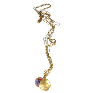 Halsschmuck FORGET ME NOT Silber,925 goldplattiert TURTLE
