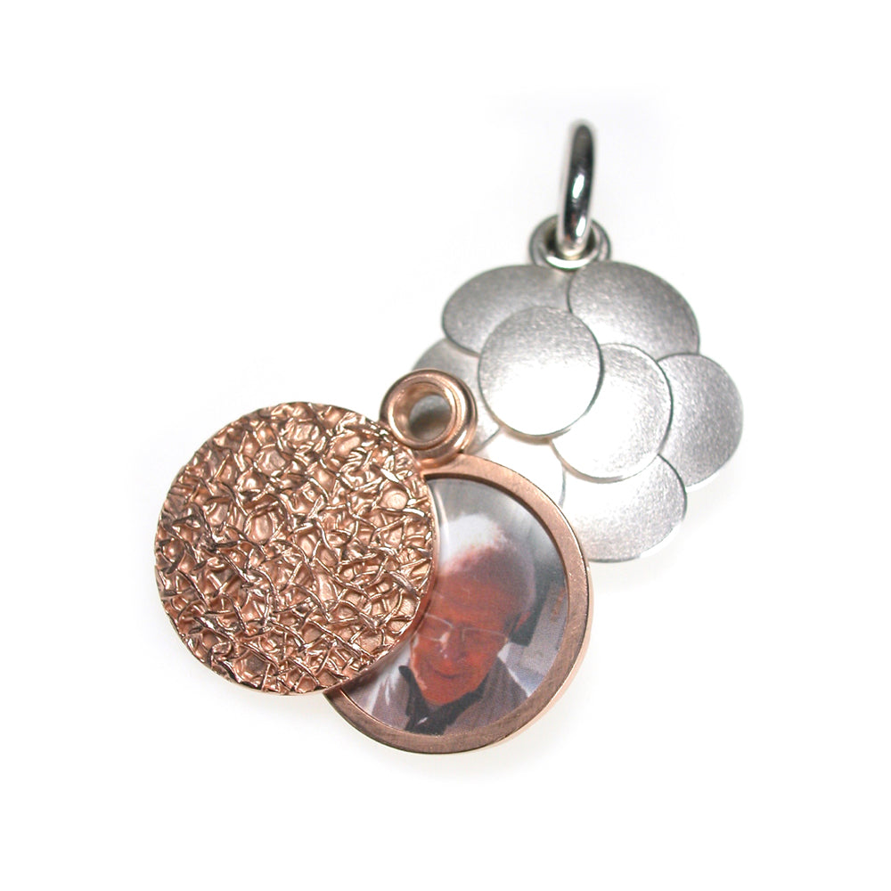 Halsschmuck FORGET ME NOT Silber925, roseegoldplattiert