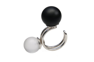 Ring GOOSEBERRX Onyx - Bergkristall