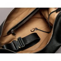 Ackermann Tasche | VANCOUVER aus schwarzem Olivenleder